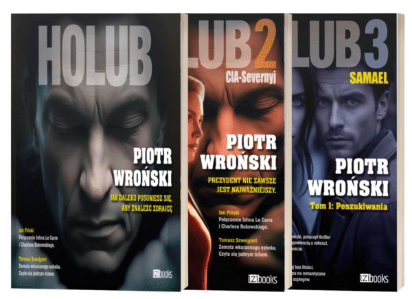 Zestaw książek „Holub” (3 tomy): Brutalna prawda o świecie służb